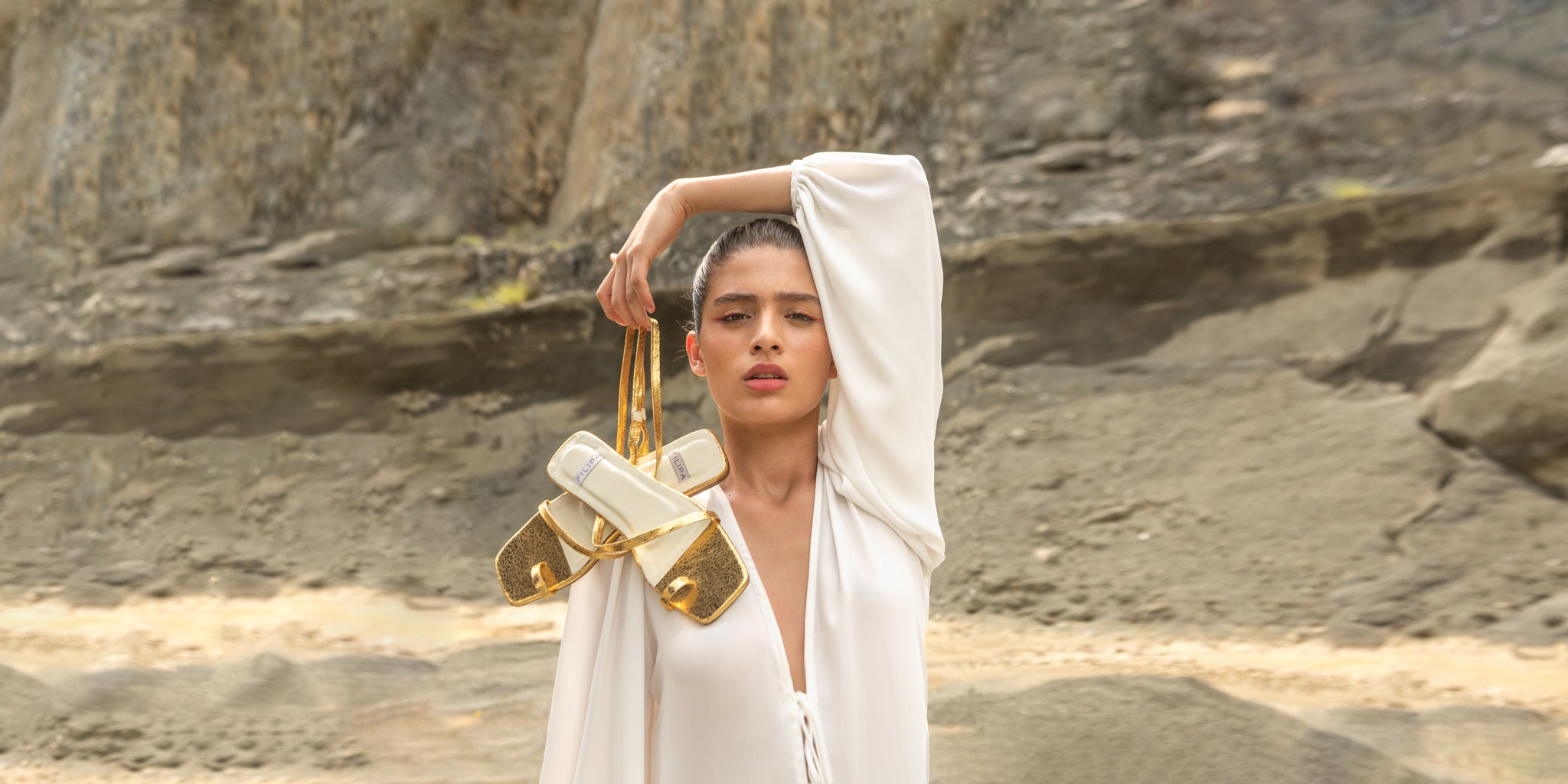 Sandalias planas para mujer